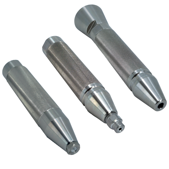 Boquilla manual de acero inoxidable